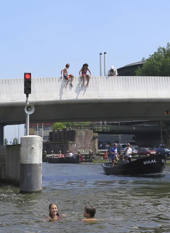 Houseboat Westerdok Amsterdam Oda fotoğraf